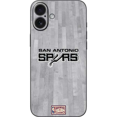 NBA San Antonio Spurs Hardwood Classics iPhone 16 Plus Skin